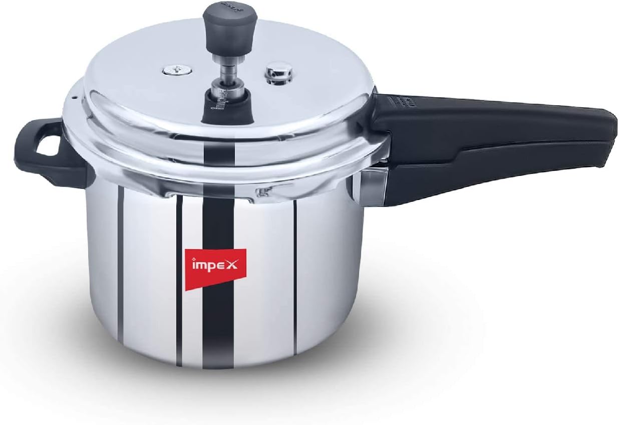 Impex EP 3 Litre Induction Base Stainless Steel Pressure Cooker