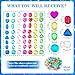 Prehalpty 200 Pcs Gemstones for Kids, 7 Styles 1