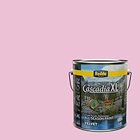 Vista 5 de Rodda Paint CASCADIA ZERO - Pintura satinada e imprimación para interiores en uno, cuarto de galón, viola