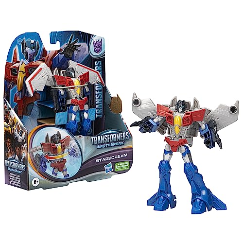 Starscream Warrior Class de Transformers acompaña las tardes de juego y misiones espaciales en casa