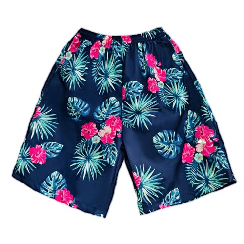 Dissolving Swim Trunks Men Dissolvable Swim Shorts Disappearing Prank Shorts Funny Swimsuit Adult Humor for Party (XL, Blue)