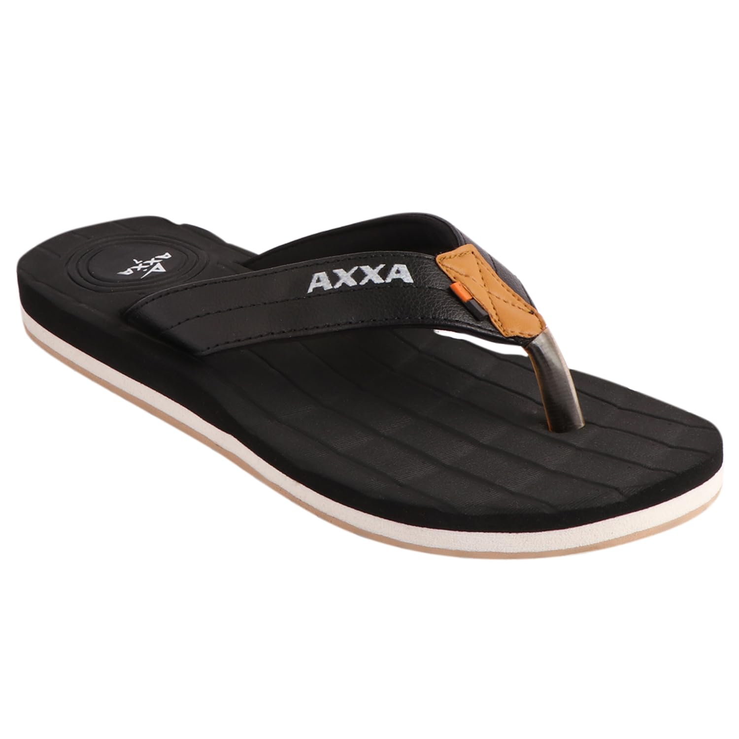 AXXA Mens soft orthopedic comfortable stylish slippers (Black, 10) (B0CQYVJPGM) Amazon Price History, Amazon Price Tracker