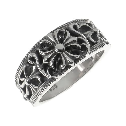 クロム ハーツ 22K FLORAL CROSS RING