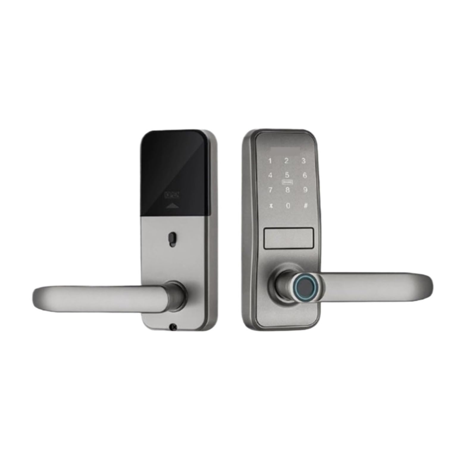 Smart Door Lock, Smart Biometric Fingerprint Door Lock Electronic Lock App Fingerprint/Password/Card Unlock