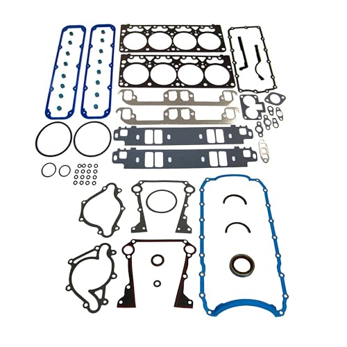Image of DNJ FGK1141 Full Gasket Set for 1998-2003 Dodge, Jeep B1500, B3500, Dakota 5.9L V8 16V OHV 360cid