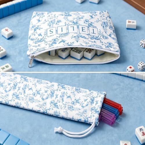 Set de 3 Bolsas para Mahjong Americano miniatura 5