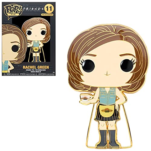 Funko Funko Pop! Enamel Pins: Friends - Rachel Green - Nan- Broche Coleccionable - para Mochilas Y Bolsos - Idea de Regalo- Mercancia Oficial - TV Fans