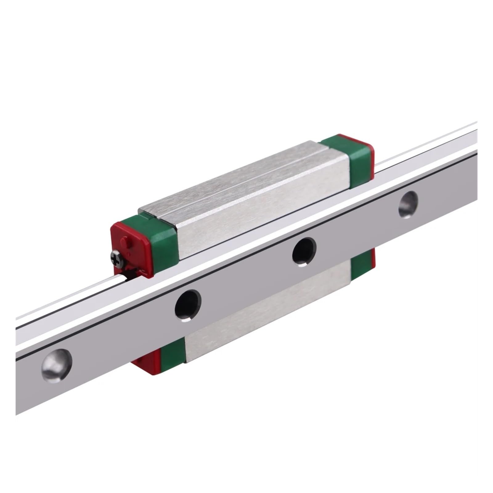 Linear Rail, Linear Sliding Gide Miniature Linear Guide Rail 150-600mm 1pcs MGN15 Linear Guide + 1pcs MGN15H Slider Block(350mm)