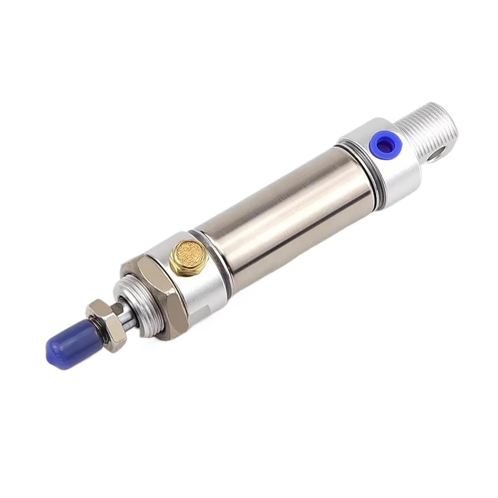 Mini cilindro neumático MSA de simple efecto para ahorrar espacio en maquinaria compacta