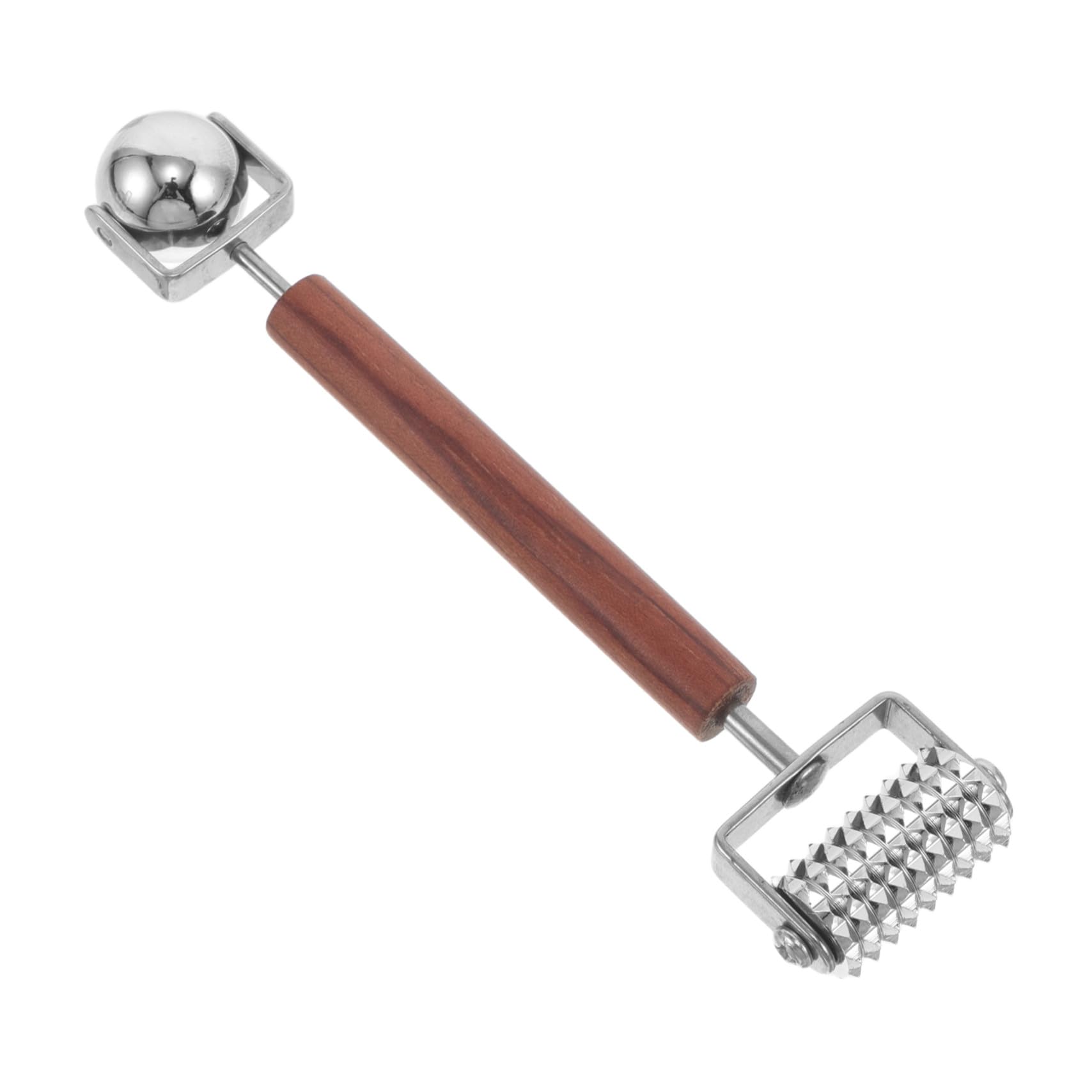 Rullo Massaggiante Viso 3d in Acciaio Inox Doppio Effetto Raffreddante per Cura della Pelle Antietà e Stimolazione Profonda Adatto per Donne