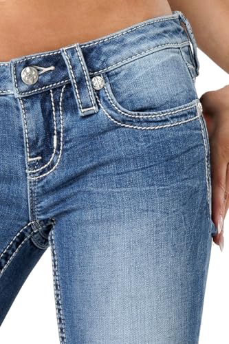 Miss Me Women's Divine Soaring Low-Rise Skinny Jeans4