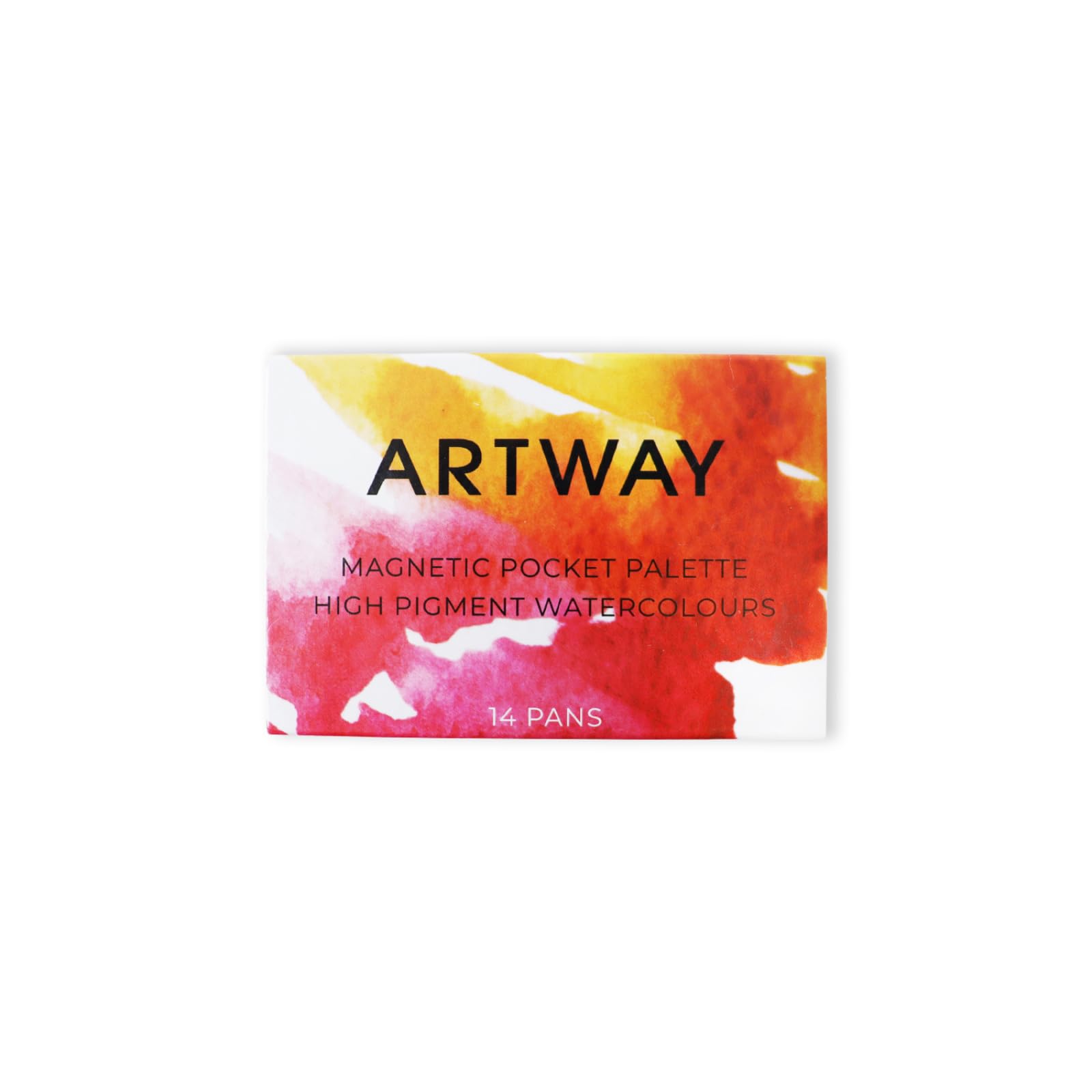 Artway Pocket Palette Ensemble de Peintures Aquarelle 14 Mini Godets Haute Pigmentation