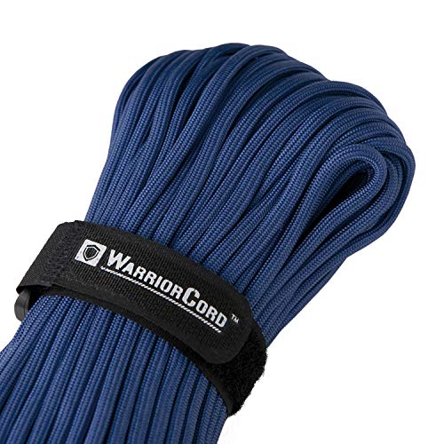 Titan WarriorCord | Royal Blue | 103 Continuous FEET | Exceeds Authentic MIL-C-5040, Type III 550 Paracord Standards. 7 Strand, 5/32