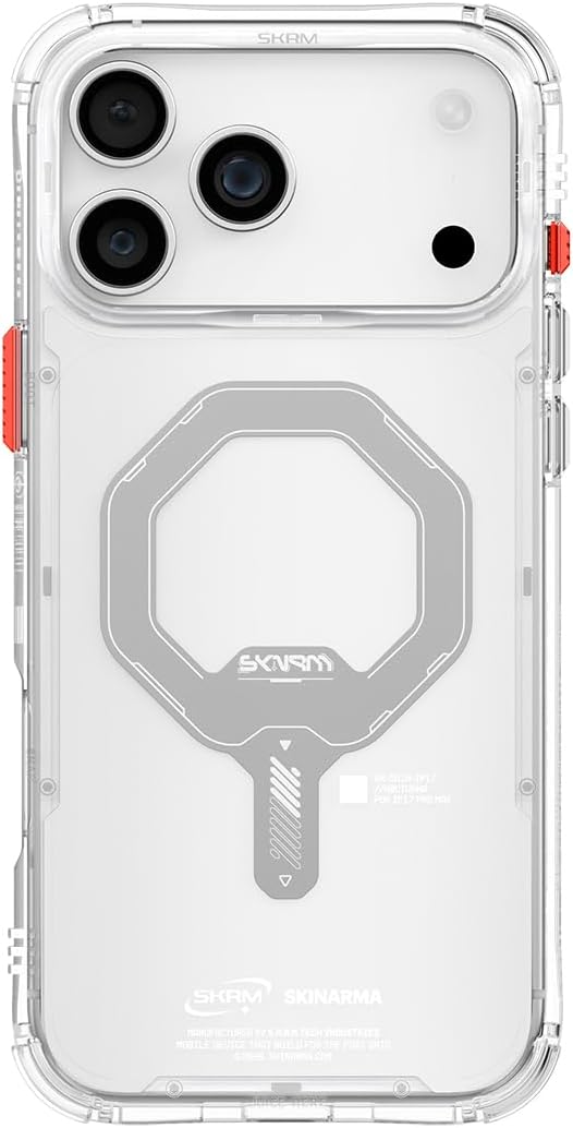 Skinarma SAIDO for iPhone 17 Pro Max Case (2025 Clear) 6.9" MAG-Charge Phone Case