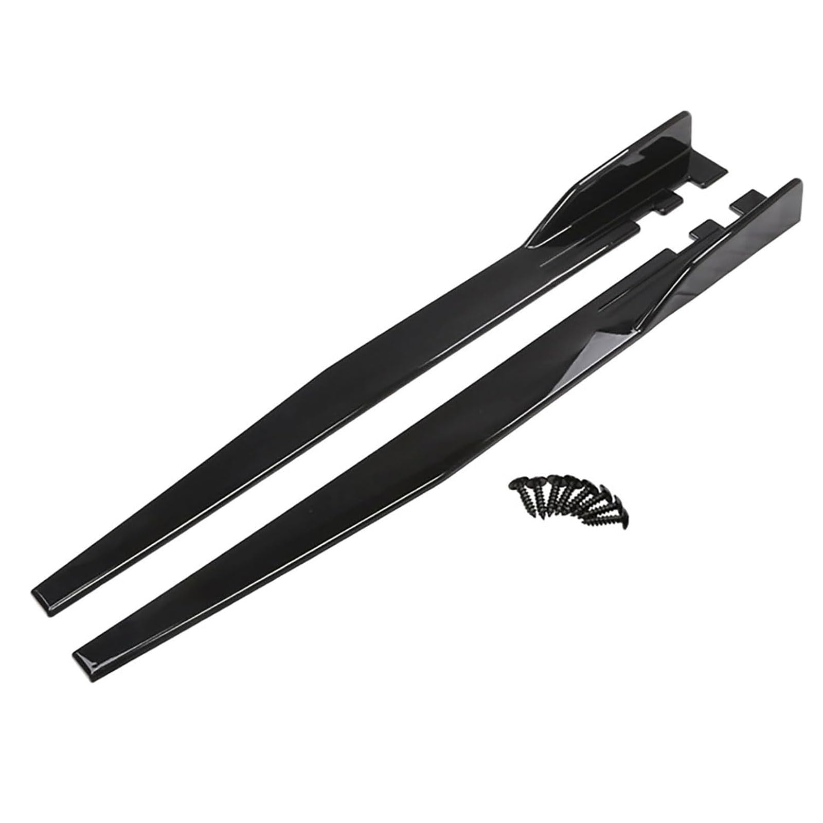 Auto Seitenschweller für BMW X3 G45 2024 2025 2026, Rocker Splitter Seitentrittleistenpedale Karosserie-Kit, Auto Zubehör,Bright Black