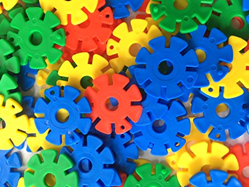 Playscene Connecting Rainbow Wheels, Interlocking Creative Discs - Thumbnail 5