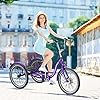 DoCred Electric Tricycle for Adults, 350W 36V Electric Trike Motorized Three Wheel Electric Bikes Bicycle with Large Basket for Women Men #1