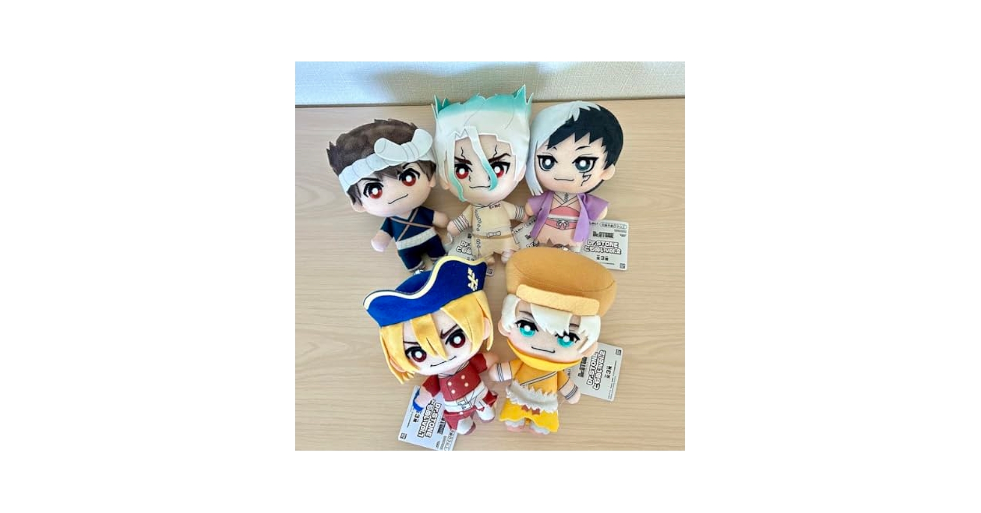 Dr.STONE くるみたぴぬい 千空 龍水 ゲン 羽京 クロム まとめ売り Amazon.co.jp: Dr.STONE ともぬい 千空 ゲン クロム 龍水 羽京