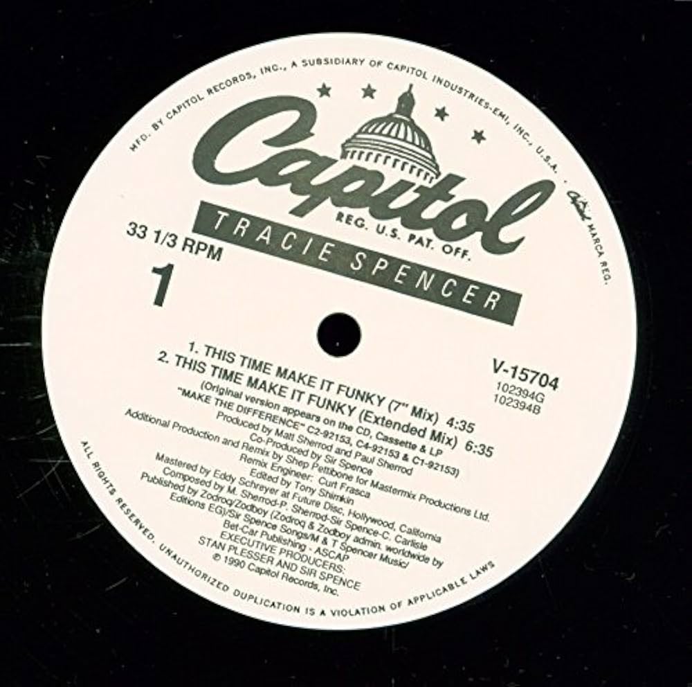 Amazon.com: Tracie Spencer - This Time Make it Funky
