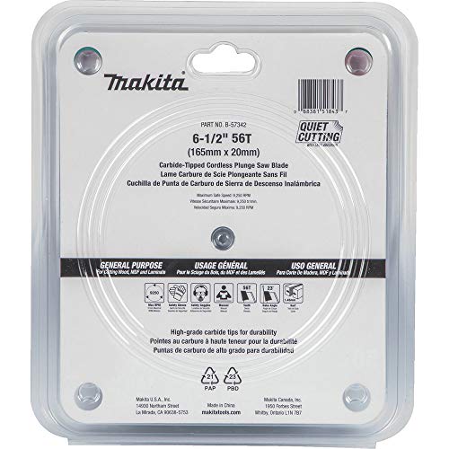 Makita B-57342 56T Cordless Plunge Blade