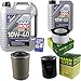 Produktbild Filter Set Inspektionspaket 6 Liter Liqui Moly Motoröl MoS2 Leichtlauf 10W-40 MANN-FILTER Innenraumfilter Luftfilter Ölfilter