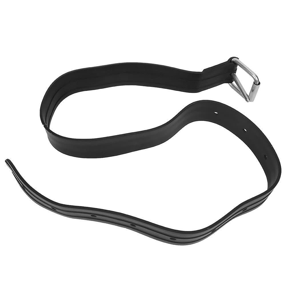 Keep Diving Cintura di peso regolabile in gomma con fibbia per apnea/Tech Dive Webbing (WB-932)