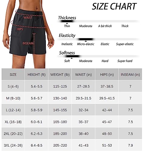 Santiny Women'S Hiking Cargo Shorts Quick Dry Lightweight Summer Shorts For Women Travel Athletic Golf With Zipper Pockets thumb #6