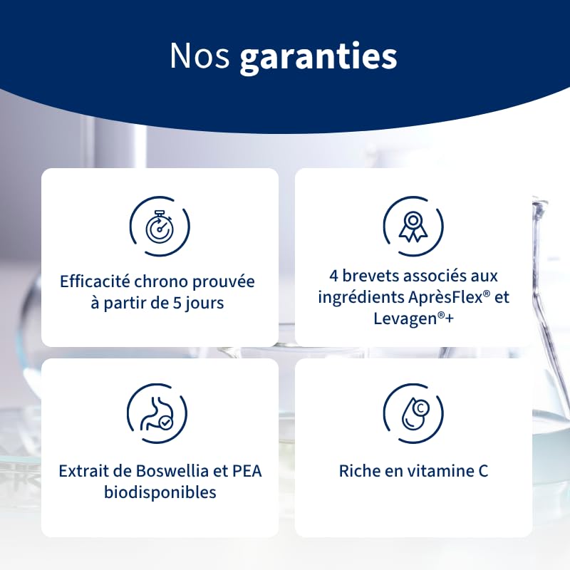 Artichrono | articulation | réduction des gênes à partir de 5 jours | action rapide | boswellia | PEA | Vitamine C | 4 brevets | Fabriqué en France | 30 gélules | Laboratoire NaturAvignon