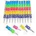 Zugar Land Colorful Transparent Stackable Bear Shaped Pencils (5