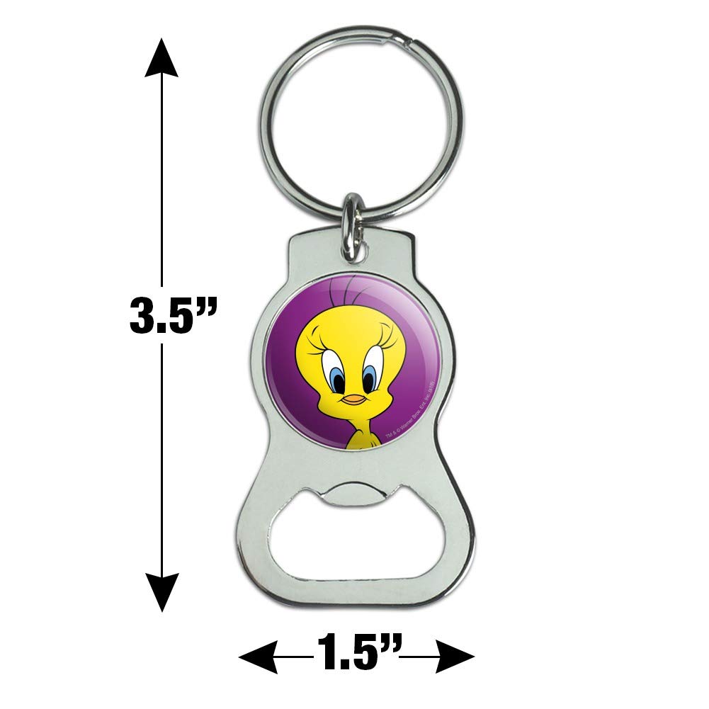 Amazon.com: Looney Tunes Tweety Bird Keychain with Bottle Cap