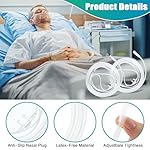 Anglechic 10 Pack 7Ft Adult Oxygen Nasal Cannula, Soft Oxygen Tubing for Adult, Cannula Nasal Tubing with Soft Curved Nose Piece, High Flow Lightweight Tube(Transparent) - Image 4
