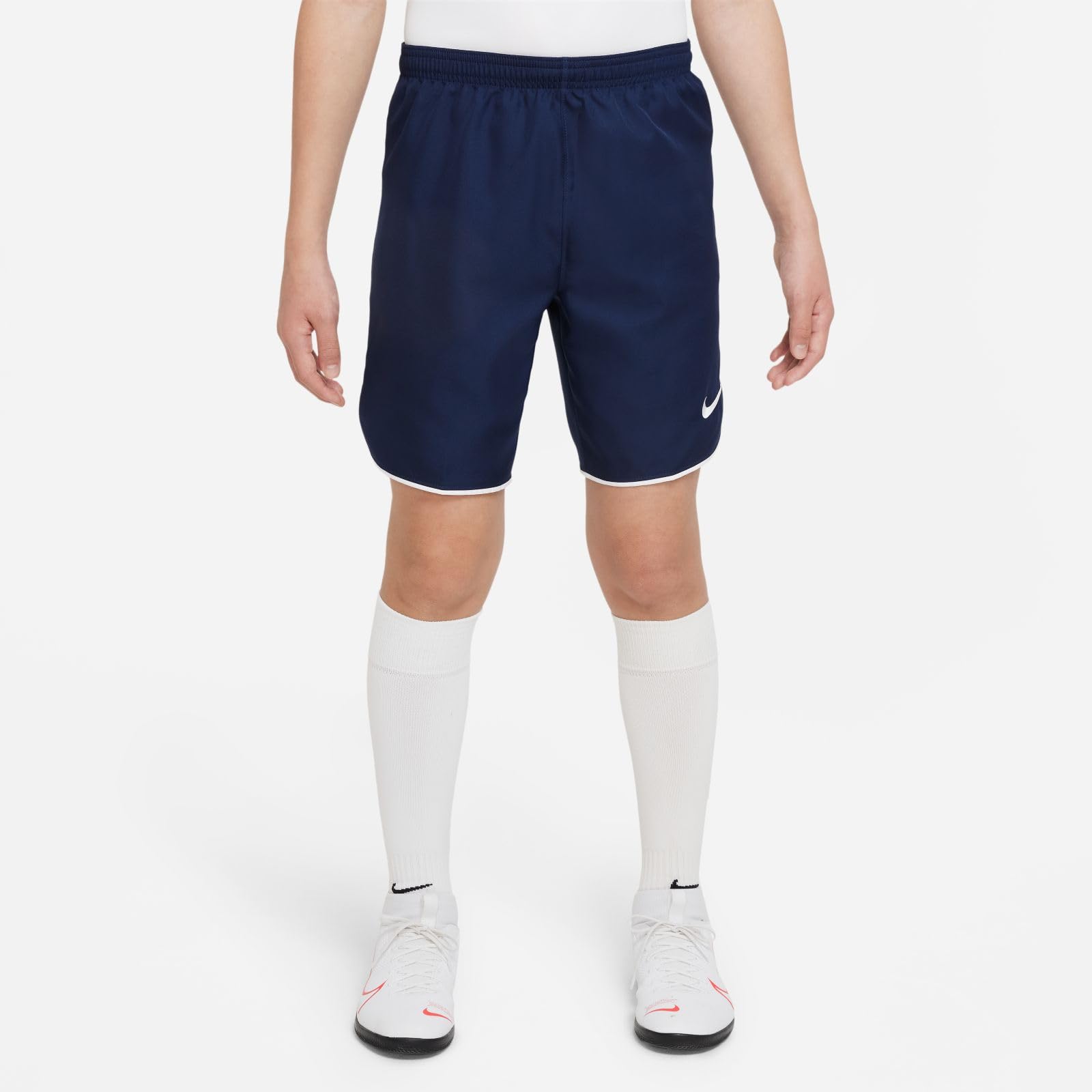 Nike - Y Nk DF Lsr V Short W, Shorts Unisex - Bambini e Ragazzi