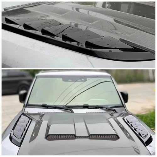 Grille Capot Defender 2020 Solution Prise D Air Bloquée Par La Neige - 6