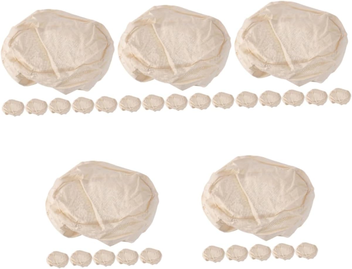 IMIKEYA 30pcs Bread Proofing Basket Cloth Liner Fabric Cover for Sourdough and Artisan Bread Baking Easy to Clean Optimal Air Circulation Storage