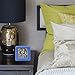 Equity by La Crosse 70905 Soft Blue Cube LCD Alarm Clock 5.20in. x 4.20in. x 3.30in.