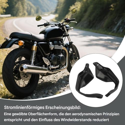 Protège-mains de moto noir et universel pour le motocross - 3