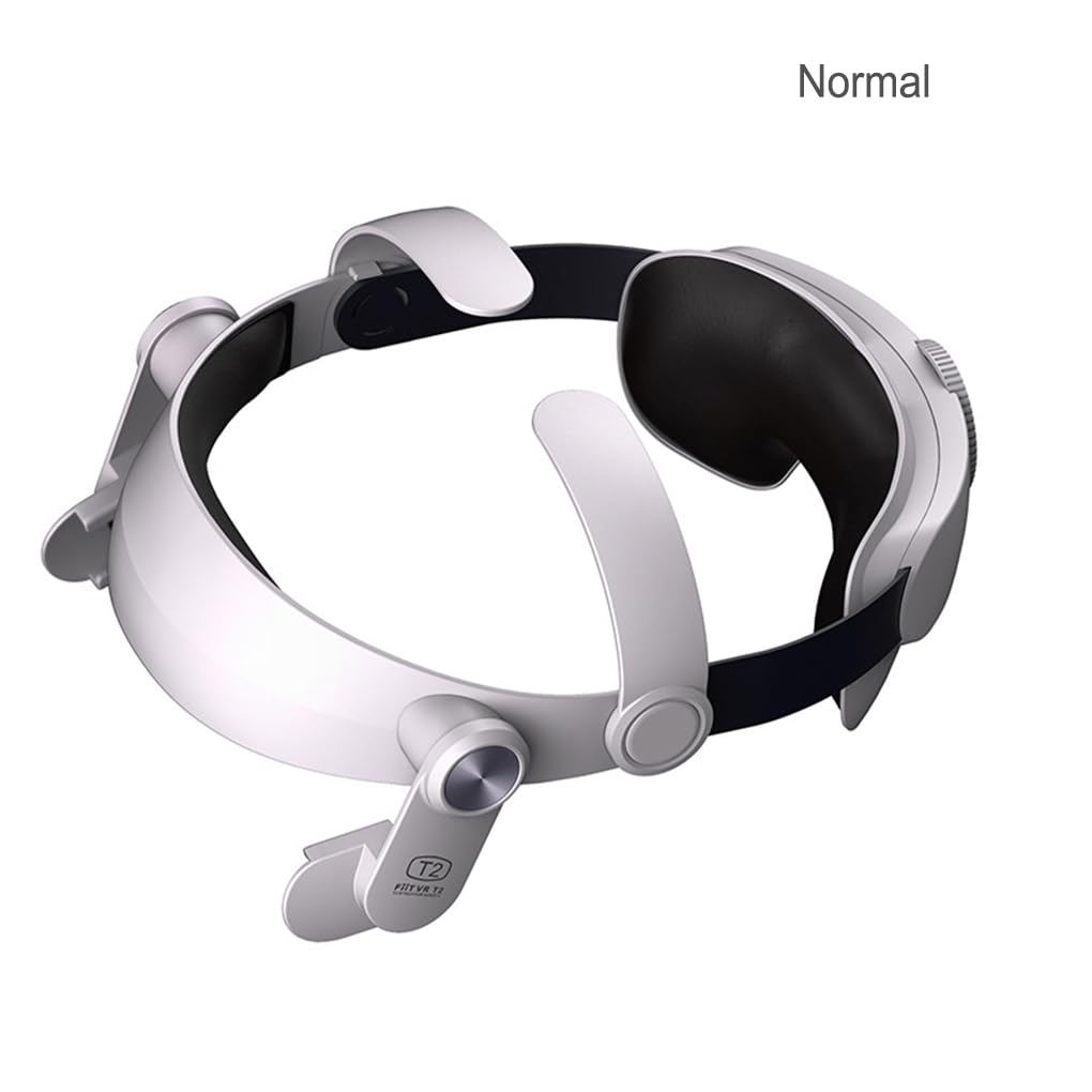Bandeau réglable Pliable en Plastique pour Casque VR avec Bouton Rotatif Remplacement des pièces de Rechange pour 2
