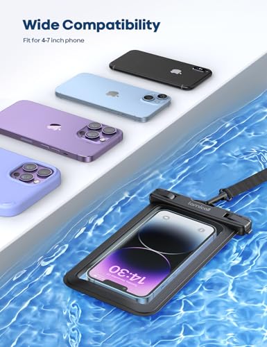 2-Pack 7" Lamicall Waterproof Phone Pouch Case (Various) - image 7