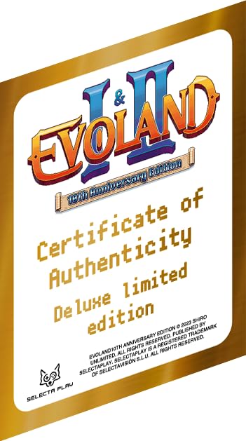 Trader Games - EVOLAND 10TH ANNIVERSARY (1+2) PS4 EURO NEW (GAME IN ENGLISH/ FRANCAIS/DE) on Playstation 4