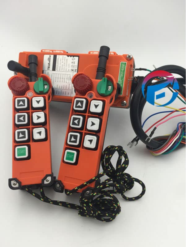 F21-E2 Radio Hoist Crane Wireless Remote Control Switch Low Voltage AC/DC18V-65V (2 Transmitter +1 Receiver)