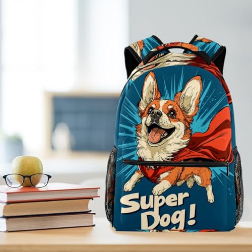 Sac à dos Campus multicolore taille unique avec porte-bouteille - 6