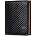 Produktbild TENBST Geldbörse Herren, Klassisch Leder Portmonee mit Münzfach, RFID Schutz Wallet, Geldbeutel mit 11 Kartenetui (Orange Schwarz)