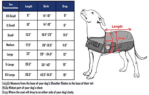 Derby Originals Horse Tough 600D Ripstop Waterproof Winter Dog Coat 150G Medium Weight #TOP3