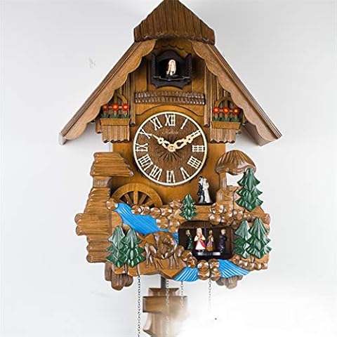 Elegant Wooden Cuckoo Wall Clock by HIJIN Cover