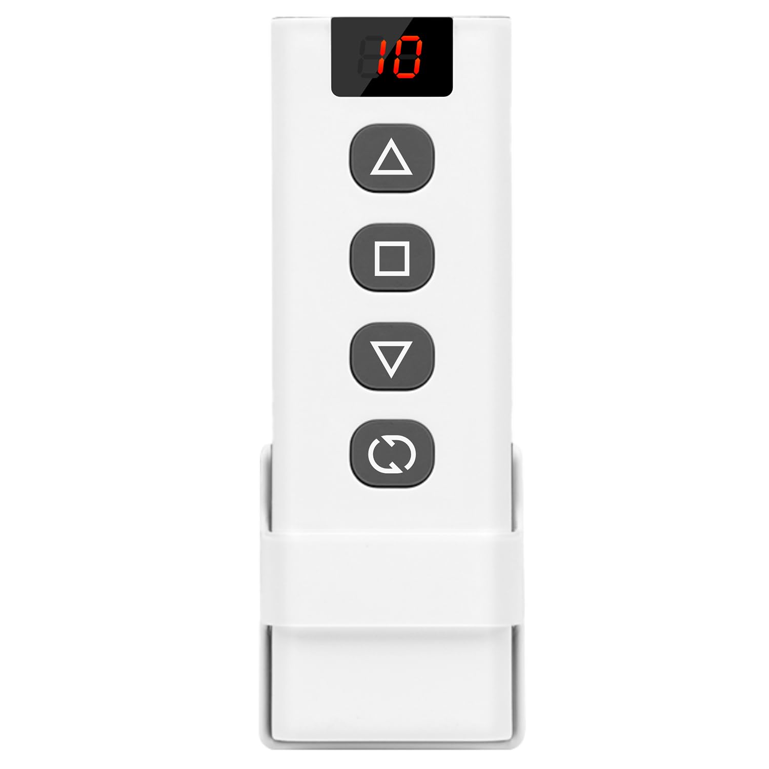 DieseRC RF Fernbedienung, kompatibel mit dem DieseRC WIFI Smart Roller Shutter Controller-Modul, Nur 1 Sender-10CH