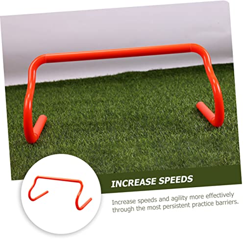 Abaodam 1Pc Hurdles Stairstepper Footballs Railing Agility Hurdles Football Training Props And Agility Hurdles Pvc Rack Outdoor Football Hurdle Sturdy Football Hurdle Orange Tool Stitching #TOP1