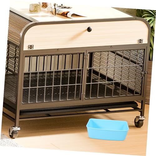 EXHUMKY 10St Pet erhöhter Hundenapf Slow Feeder Hundenapf Futterstation für Hundenäpfe hundezubehör hundefutter Tierfutterbehälter praktischer Kätzchennapf pp Sky-Blue