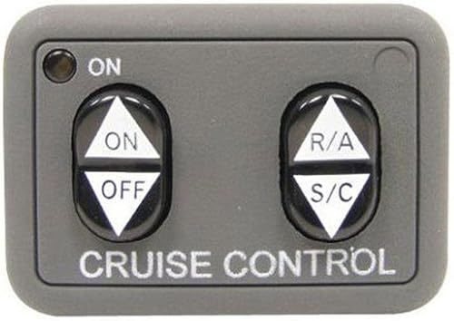 Miniatura 2 de 250-3593 Interruptor de control de panel plano de montaje en tablero para Rostra y Audiovox Cruise Control