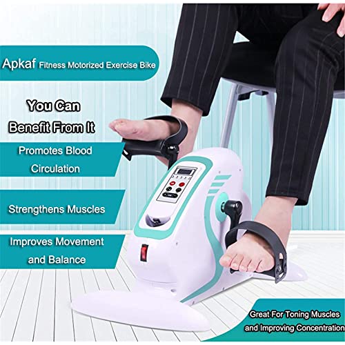 Velo d'exercice motorise cycle de pedale portable exerciseur electrique - 6
