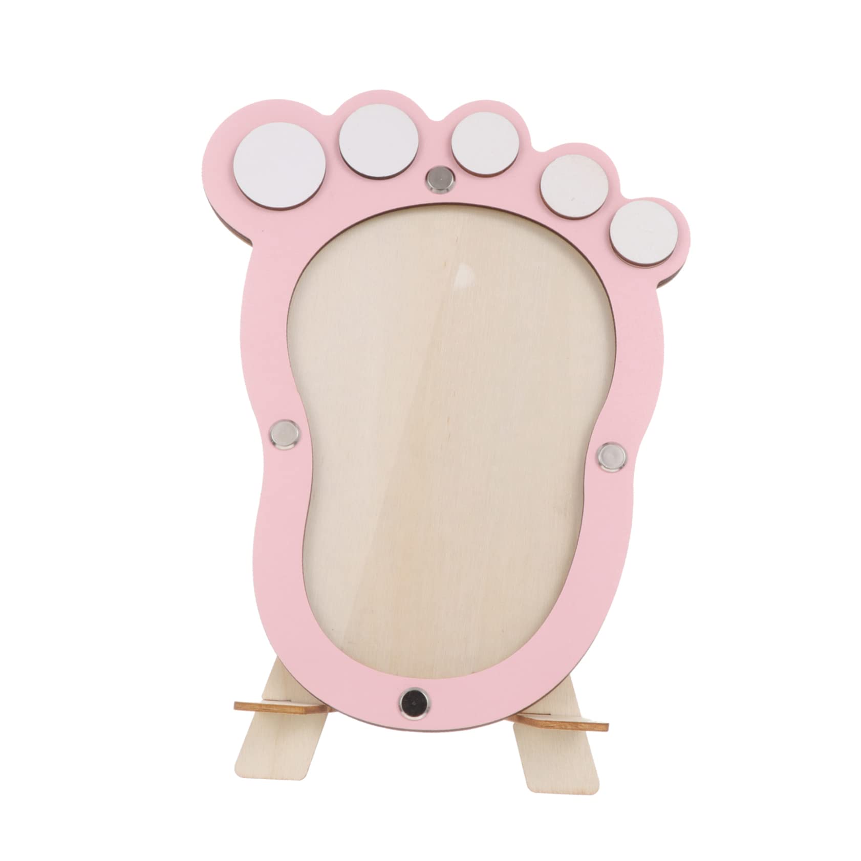 FAVOMOTO Footprint Baby Photo Frame Simple Fashionable Growth Record for New Mom